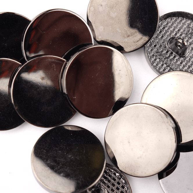 Hovedbilde Smoke Glatt - 20 mm Metall Knapp