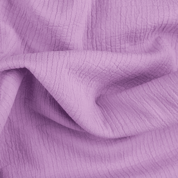 Lys Lilla - Seersucker Bomull