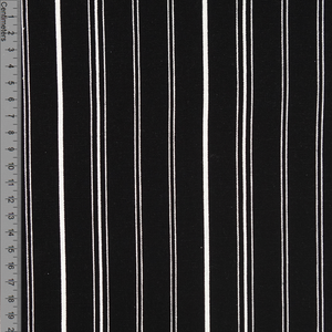 Bilde av Black Stripes - Viskose/Lin