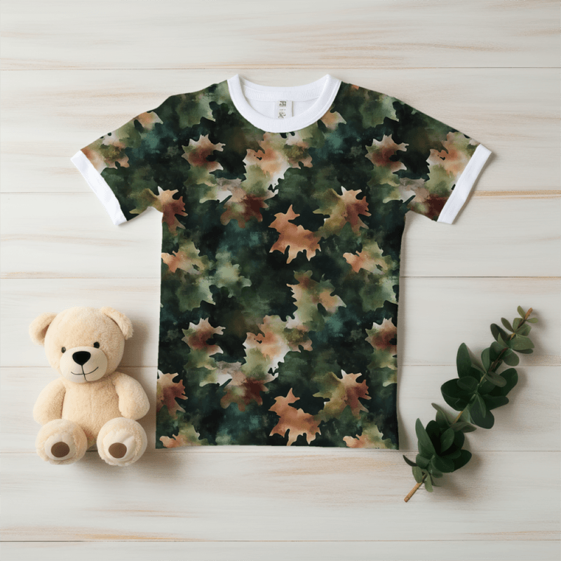 Camouflage Leaves - Jersey