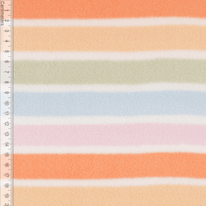 Hovedbilde Pink/Peach Stripe - Fleece