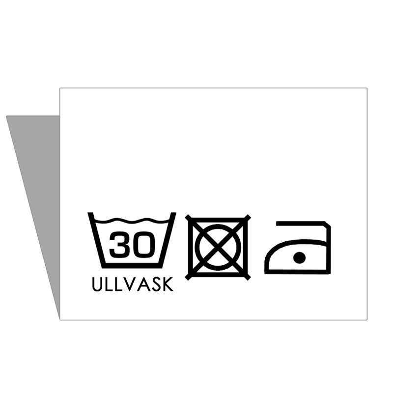 Hvit Vaskelapp - 20 stk