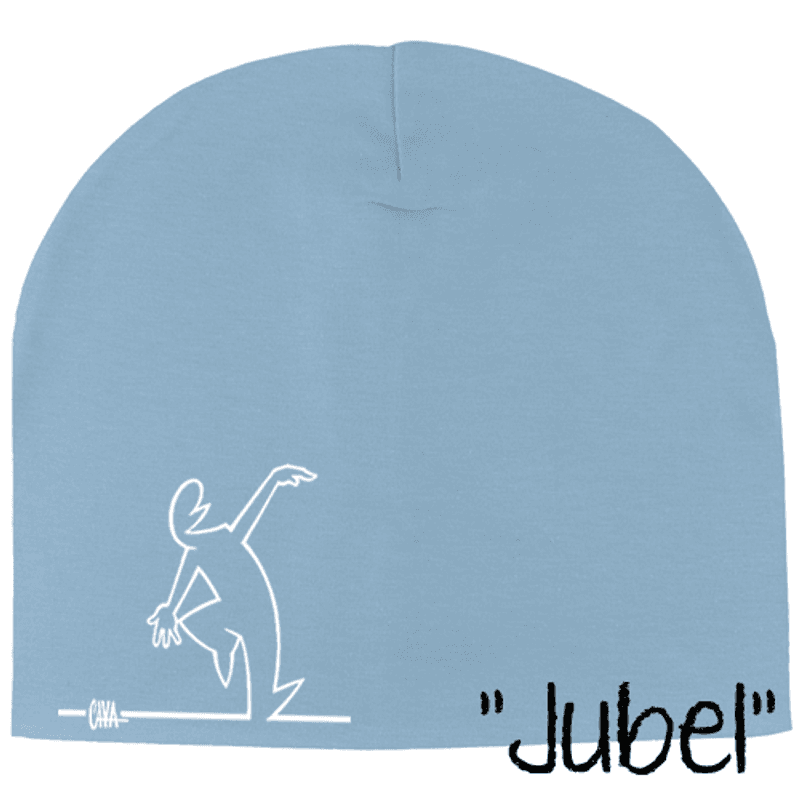 Babyblå Streken - Lue