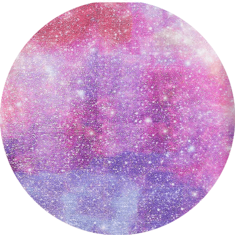 Glitter Brush Dekorvinyl - Nebula Purple 30x30cm