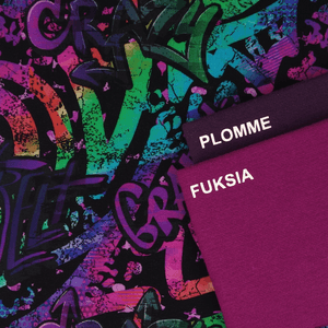 Hovedbilde Graffiti Street Style Fuksia - Jersey