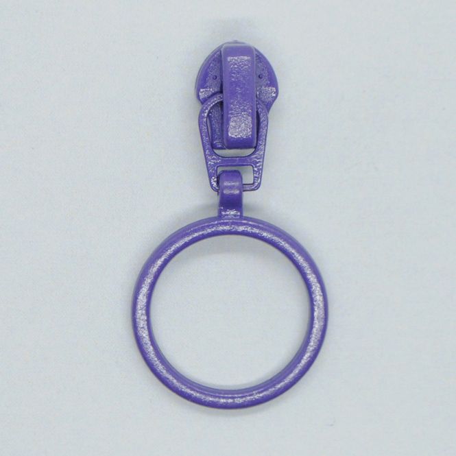 Hovedbilde Mørk Lilla Glider m/ring 4mm