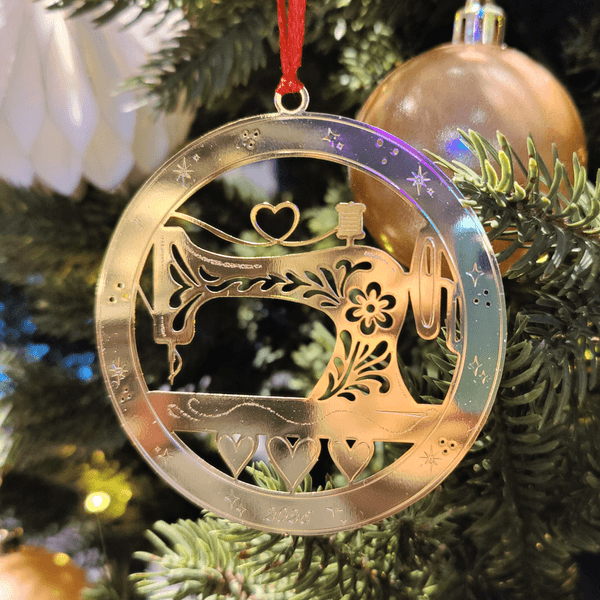 Stofflykke Julekule 2025