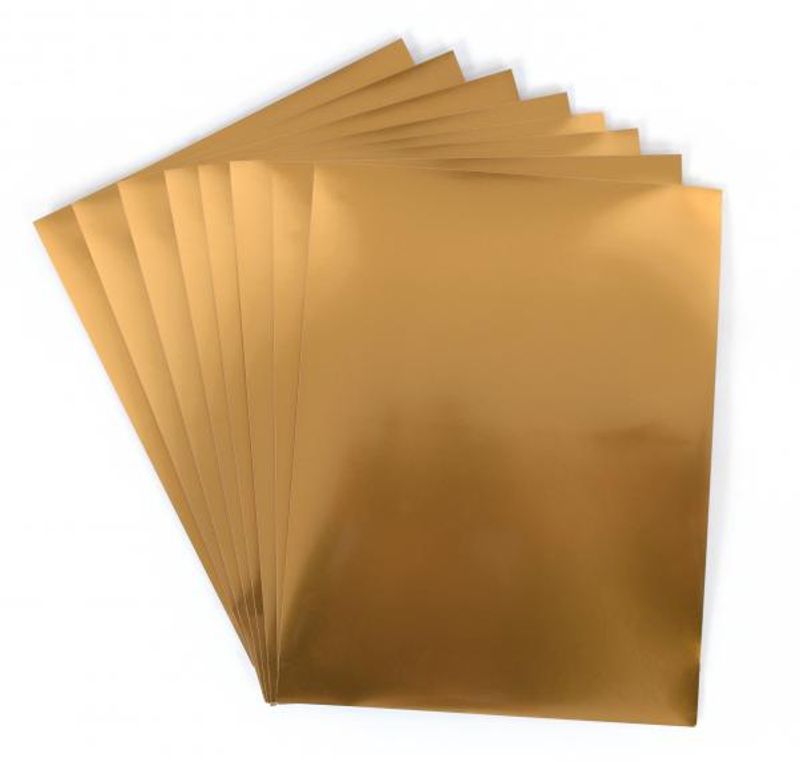 Silhouette Printable Gold Foil Sticker