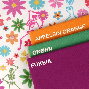 Hovedbilde Dancing Skeletons White - &Oslash;kologisk Jersey