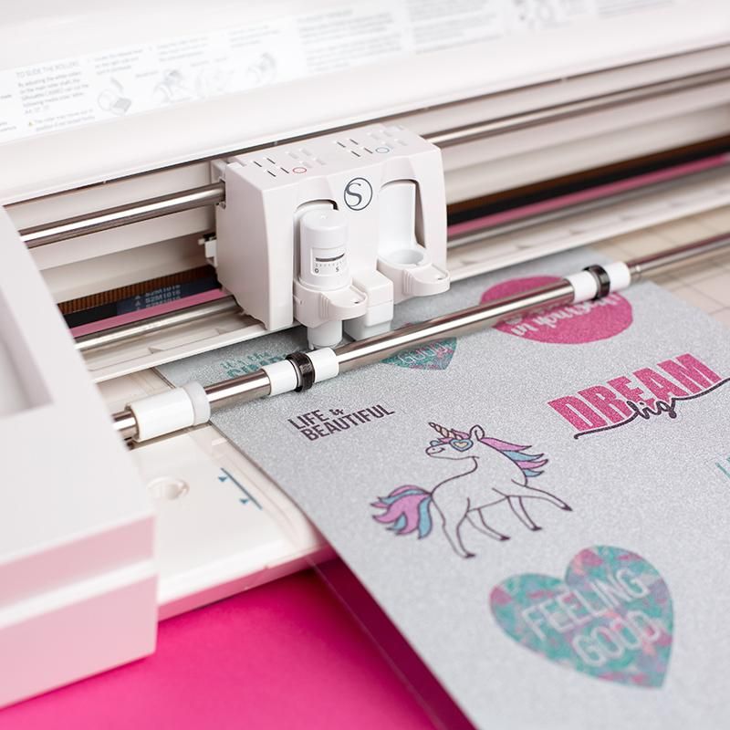 Silhouette Printable Glitter Sticker Sheets