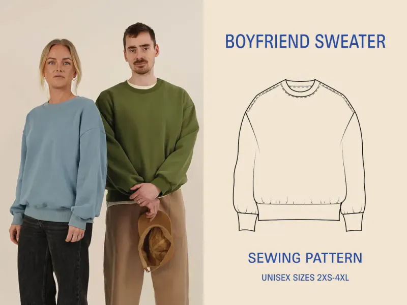 Boyfriend Sweater - Wardrobe by Me
