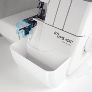 Hovedbilde Oppsamler Janome MyLock 454/644, F&aelig;brik 4D - Hvit