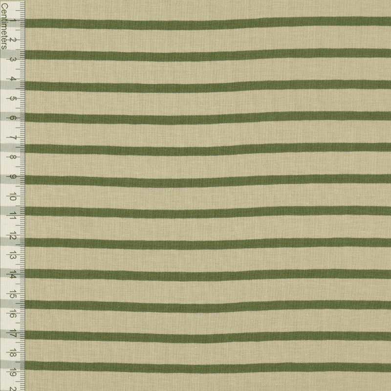 Stripes Olive - Jersey