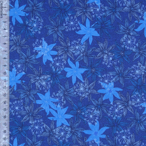 Bilde av Star Flower Blue - Jersey