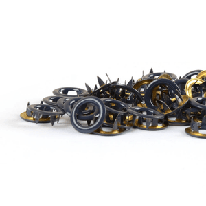 Hovedbilde Navy TD metalltrykknapper - 10 stk