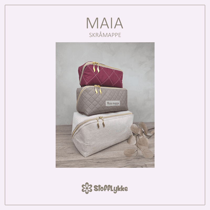 Maia Skråmappe mønster (papir)